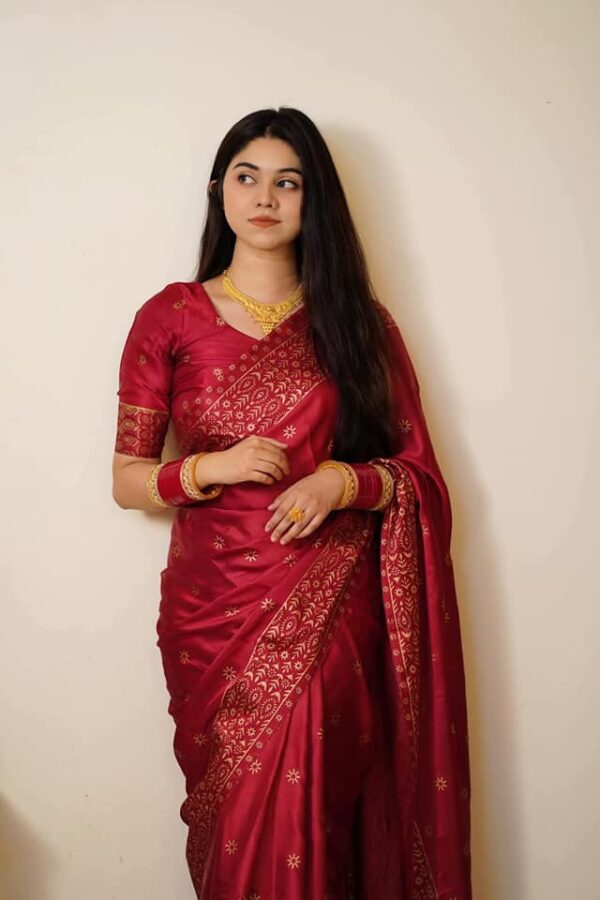ওরজিনাল জাপানি সিল্ক শাড়ি - Image 2